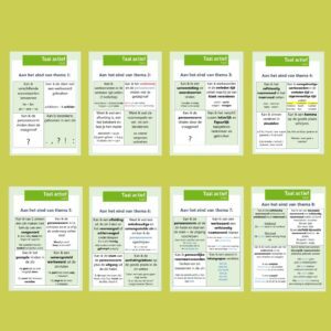 Doelenposters Taal Actief Taal groep 6
