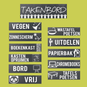 takenbordkaartjes