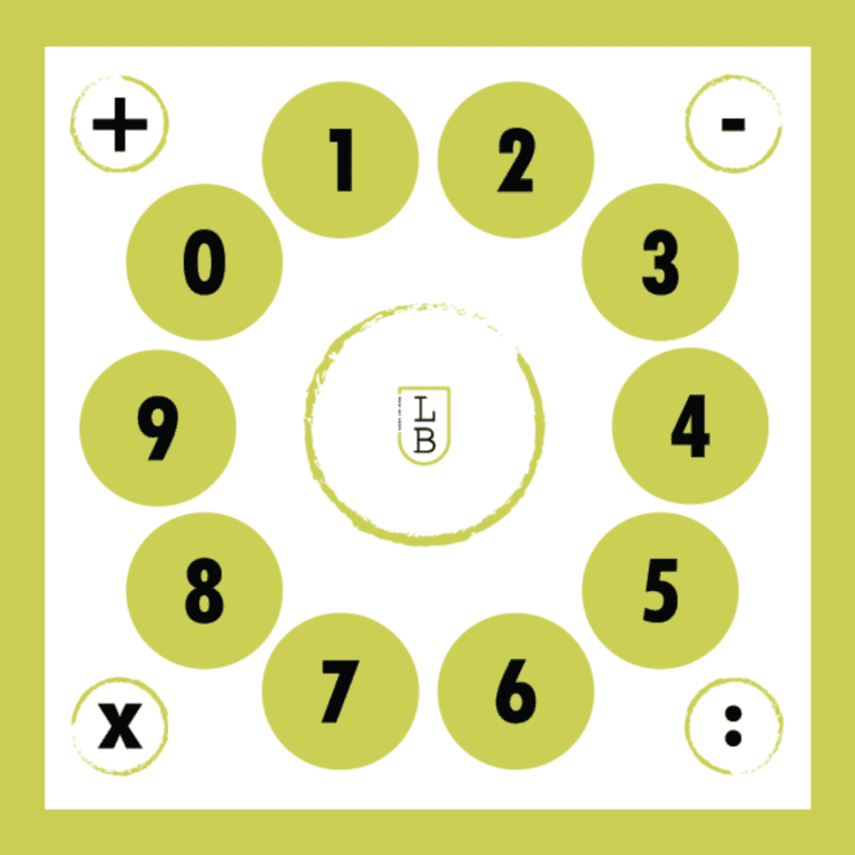 Springspel | Sommen springen | Bewegend leren | Bijles juf Laura