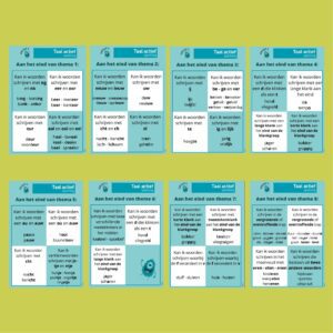 Doelenposters | Taal Actief | Spelling | Groep 5