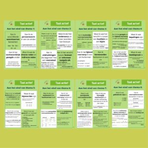Doelenposters Taal Actief Taal groep 7